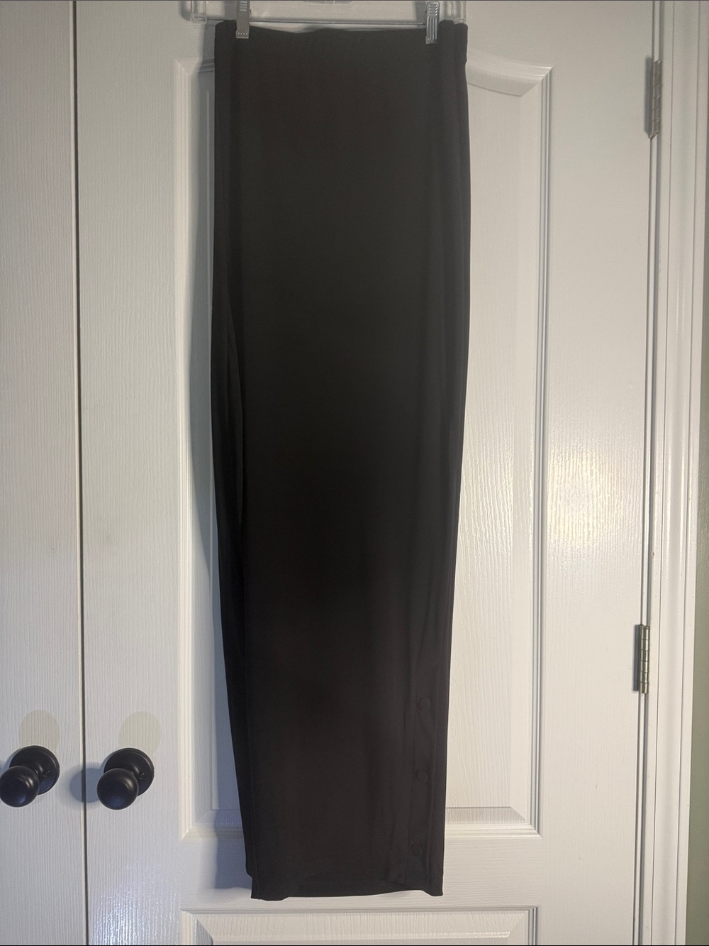 Dennis by Dennis Basso Sleek Black Pants Size 4X